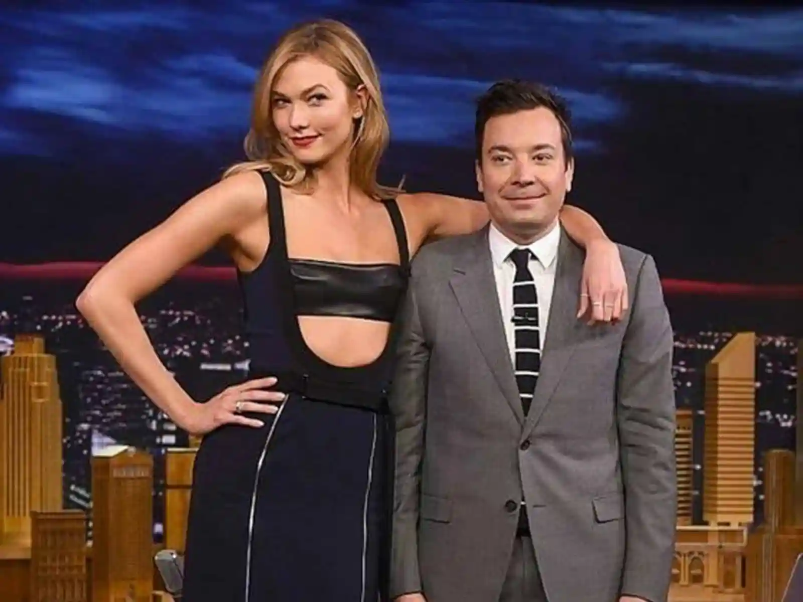 even known tall guy jimmy fallon quakes in his boots